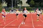 Girls under-15s 300 metres, 2023 Northern Under-13s, Under-15s and Under-17s, Middlesbrough.  Photo: David T. Hewitson/Sports for All Pics